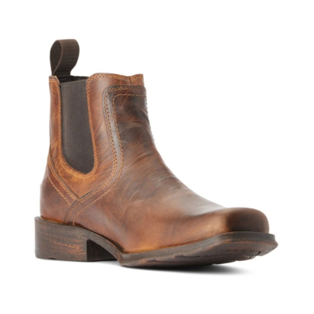 Ariat® (Men's 11.5 D) Midtown™ Rambler Western Boots in Barn Brown - $180